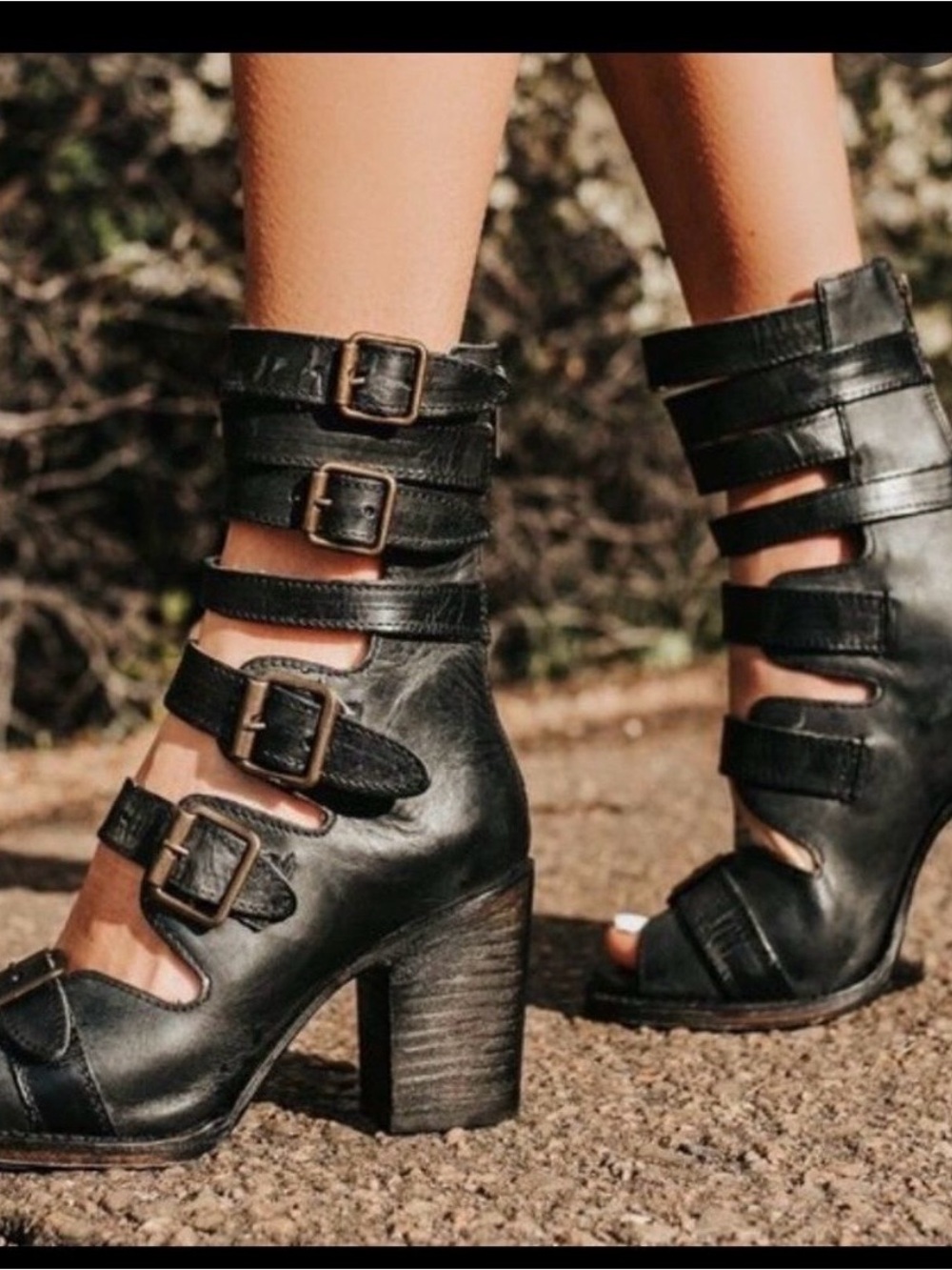 Freebird by Steven Bond Sandal Black whitewash
